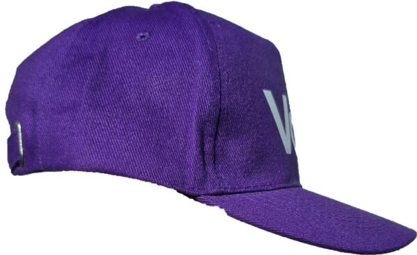 Side purple cap